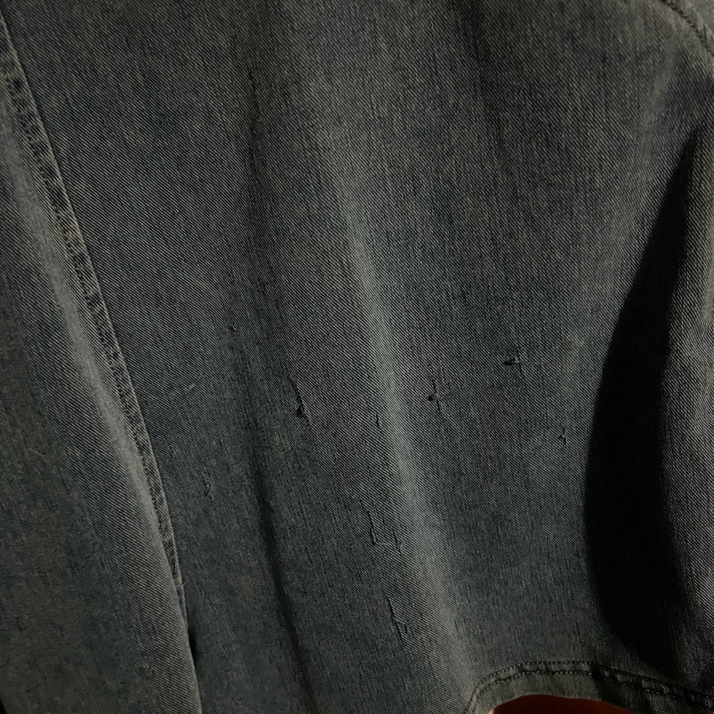 Blue Denim Overall Dress - Picture 6 of 6